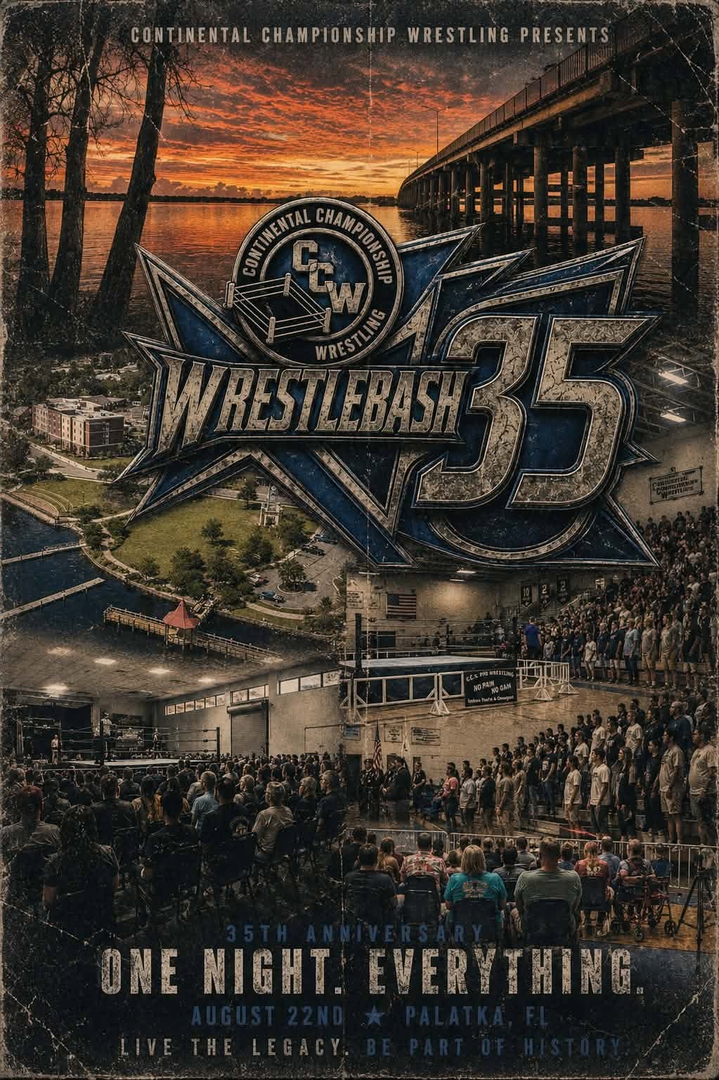Wrestlebash 35 (WB35) poster
