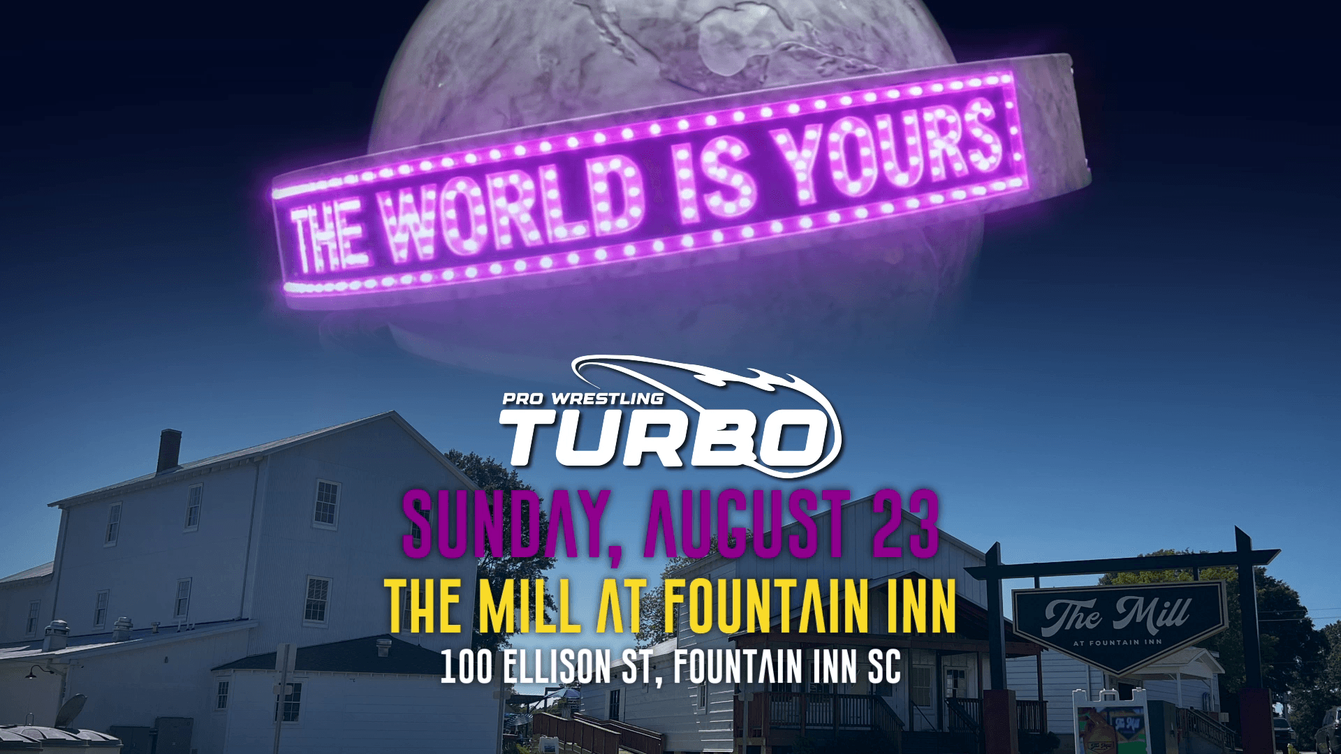 The World Is Yours II - Live @ The Mill poster