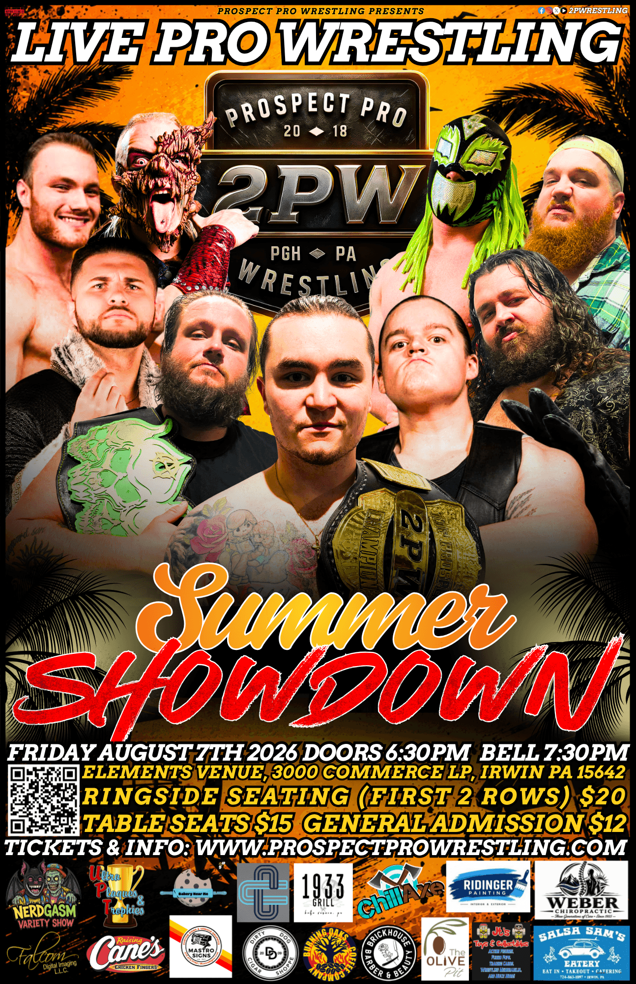 Prospect Pro Wrestling Presents: Summer Showdown poster