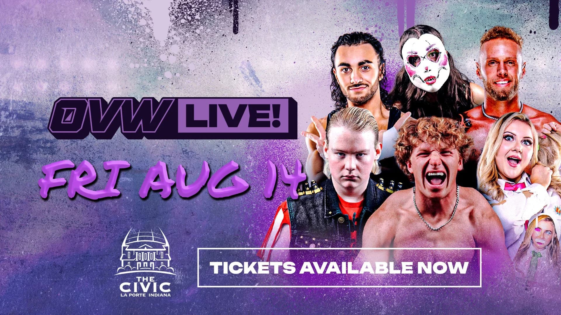 OVW Live in La Porte, Indiana poster