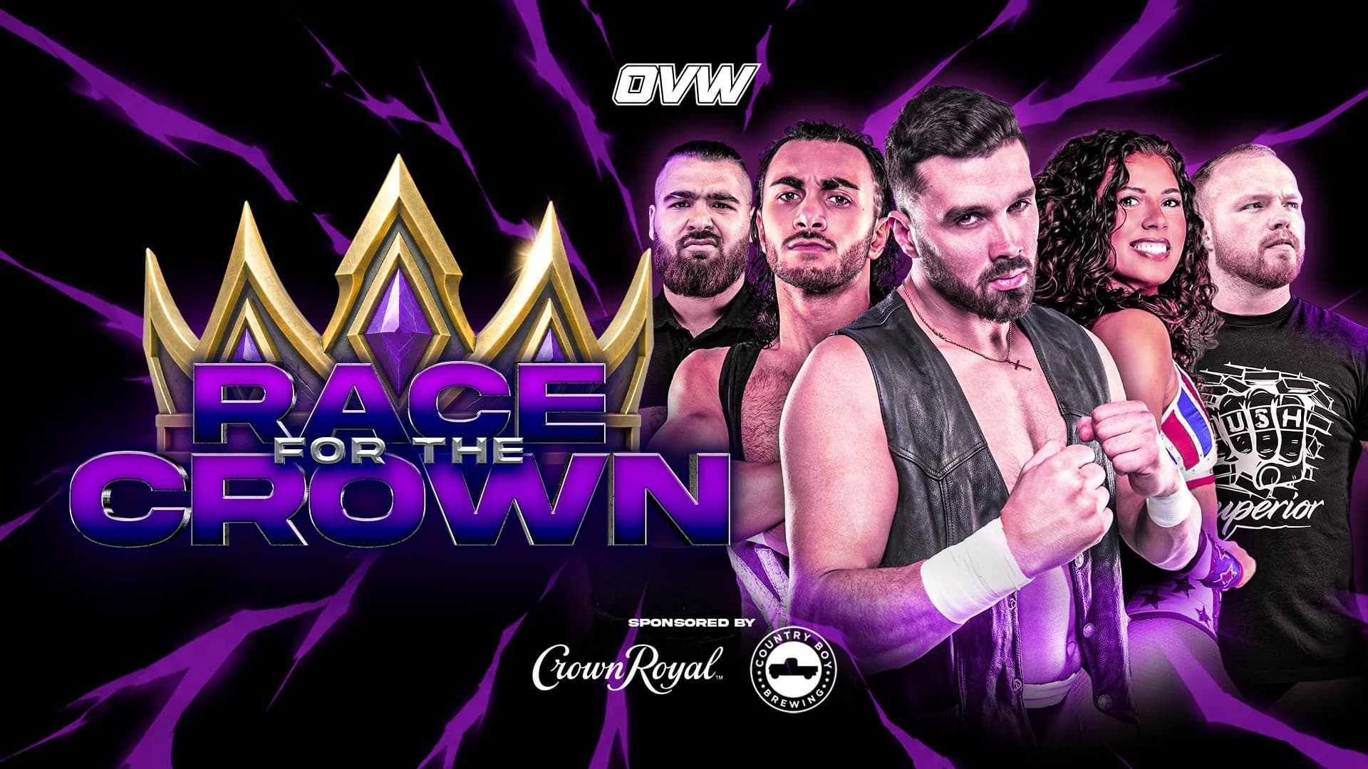 OVW Race for the Crown poster
